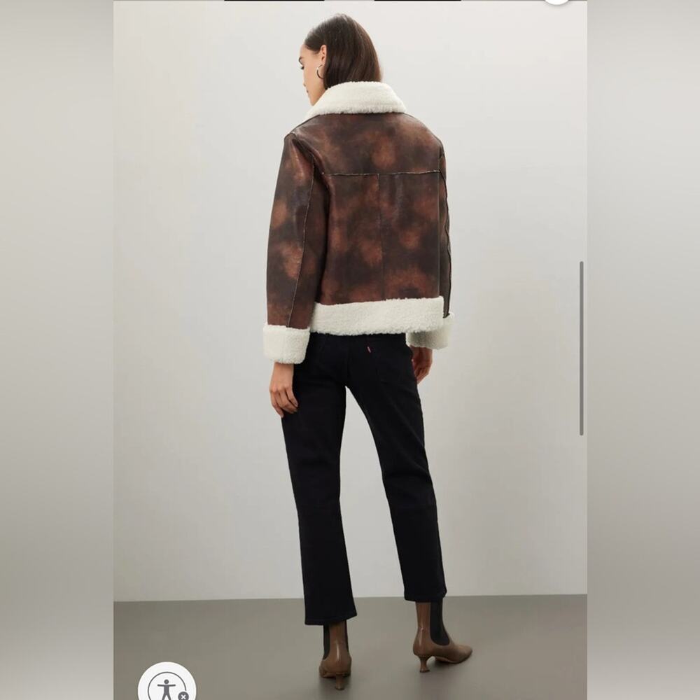 Statement Reversible Jacket by Apparis – Charlie Mixed Media Design - Picture 2 of 11